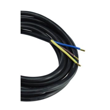 OPAL ASENNUSKAAPELI MSK 3X1,5MM2 MUSTA 25M