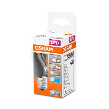 OSRAM LED STAR CL P PIENIKUP. LAMPPU FIL 40 4W 4000K E27 KIRKAS