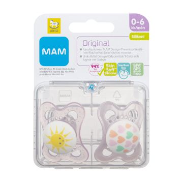 AINU MAM SILIKONI 0,6KK ORIGINAL 2KPL 2 KPL