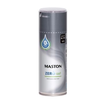 MASTON SPRAYMAALI ZERO TUMMANHARMAA RAL7043 400 ML