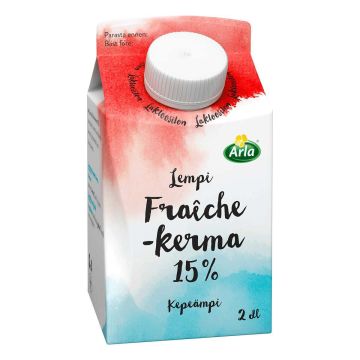 ARLA LEMPI FRAICHE KERMA 15% LAKTON 200 ML