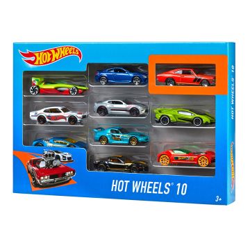 HOT WHEELS BASIC AUTO 10 PACK