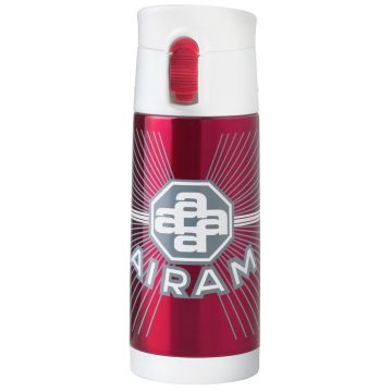 AIRAM TERÄSMUKI KLASSIKKO 0,35L PUNAINEN