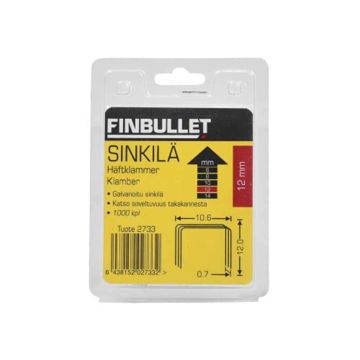 FINBULLET SINKILÄ 13 12MM 1000KPL