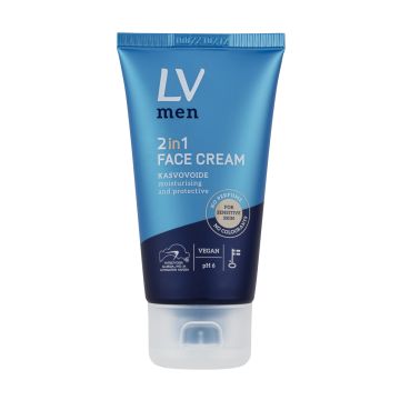 LV MEN FACE CREAM 2-IN-1 75 ML