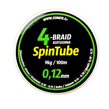 SPINTUBE 4 KUITUSIIMA FL 0,12MM / 100M 8,8KG