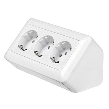 OPAL PISTORASIA 3-OS PINTA KULMA MAADOITETTU IP20