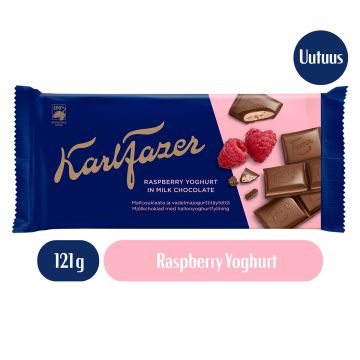 KARL FAZER VADELMAJOGURTTI 121 G