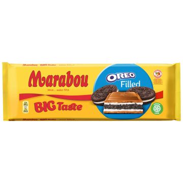 MARABOU BIG TASTE OREO SUKLAALEVY 320 G