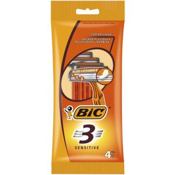 BIC 3 SENSITIVE VARSITERÄ 4 KPL 4 KPL