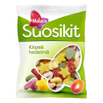 CLOETTA SUOSIKIT KIRPEÄ HEDELMÄ 220 G