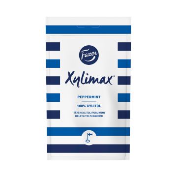 FAZER XYLIMAX PRO PIPARMINTTU TÄYSKSYLITOLIPURUKUMI 80 G