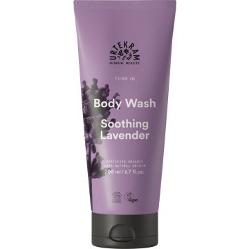 URTEKRAM LUOMU SOOTHING LAVENDER BODY WASH 200 ML