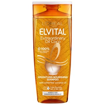 LOREAL ELVITAL EXTRAORDINARY OIL COCONUT SHAMPOO NORMAALEILLE H 250