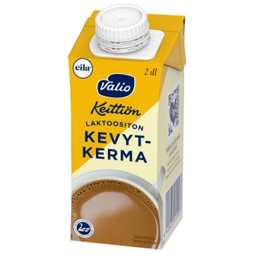 VALIO KEVYTKERMA UHT LAKTON 2DL 200 ML