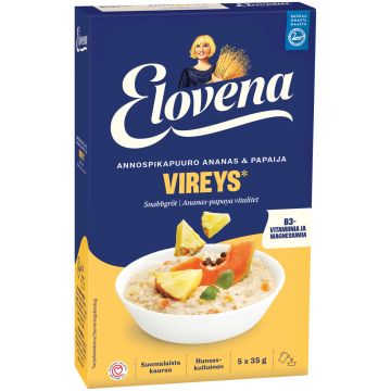 ELOVENA VIREYS PAPAIJA & ANANAS ANNOSPIKAPUURO 175 G
