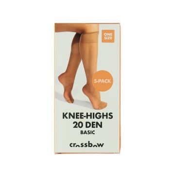 CROSSBOW NAISTEN 5-PACK POLVISUKKA 20DEN CREPE