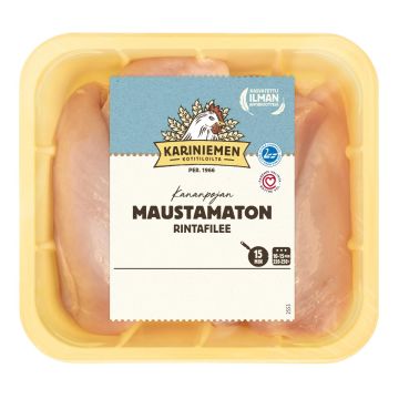 KARINIEMEN KP RINTAFILEE MAUSTAMATON 4KPL 600 G