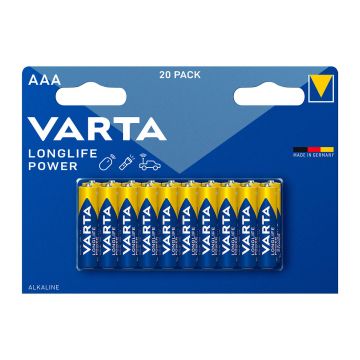 VARTA PARISTO LONGLIFE POWER AAA 20 KPL