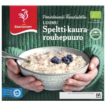 SAARIOINEN LUOMU SPELTTI-KAURAROUHEPUURO 270 G