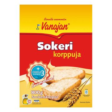 VANAJAN SOKERIKORPPU 800 G