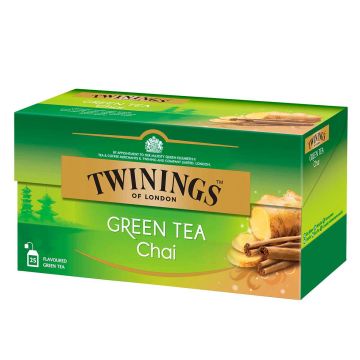 TWININGS VIHREÄ TEE CHAI 25PS 45 G