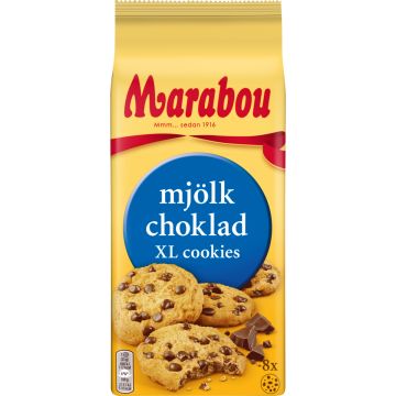MARABOU MJÖLK CHOKLAD XL COOKIES 184 G