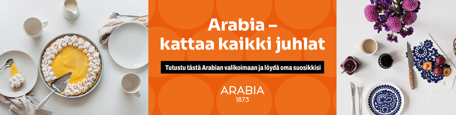 Arabia - kattaa kaikki juhlat