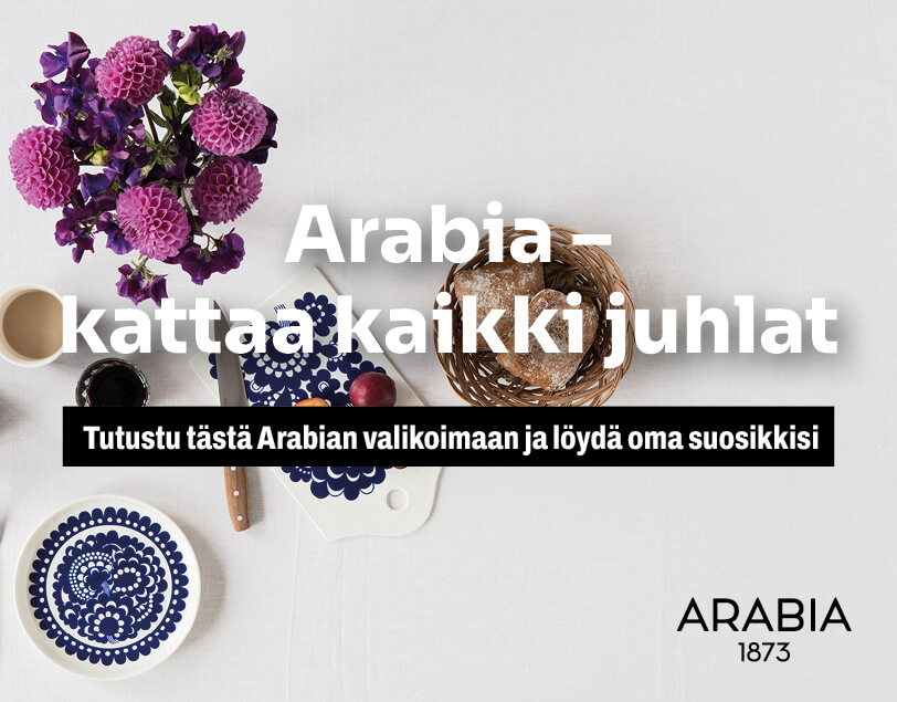 Arabia - kattaa kaikki juhlat