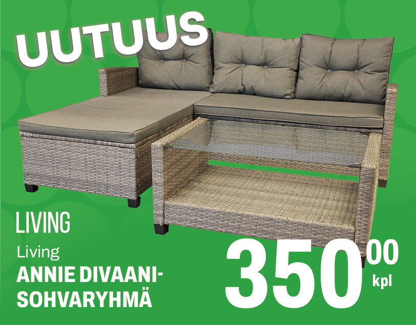 UUTUUS – Living Annie Divaanisohvaryhmä