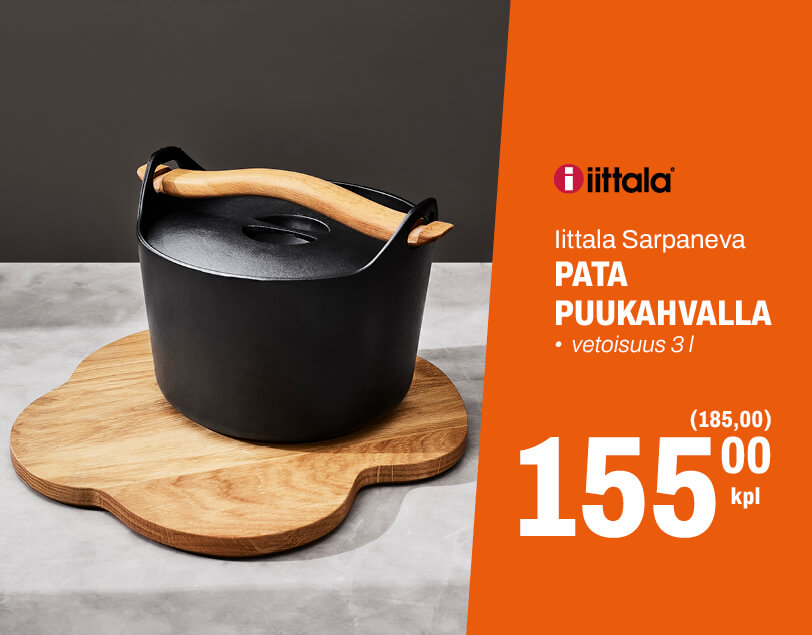 Iittala Sarpaneva pata 155,00 € (185,00)