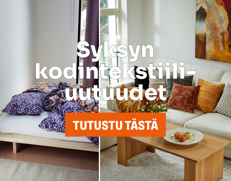 Syksyn kodintekstiiliuutuudet!