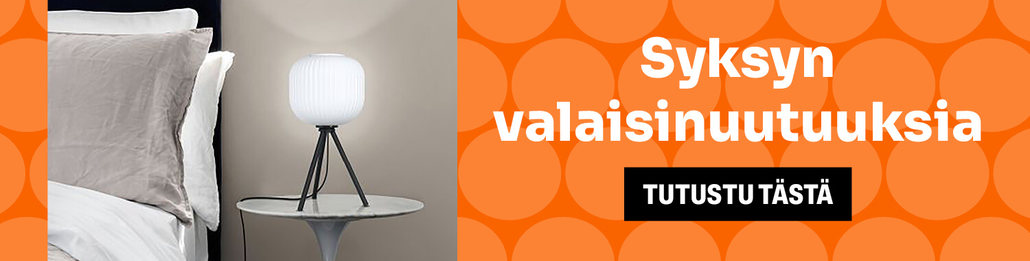 Syksyn valaisinuutuuksia!