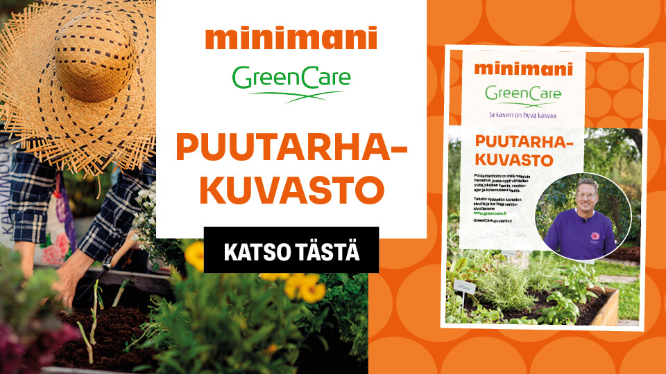 Minimani x GreenCare -puutarhakuvasto 2025