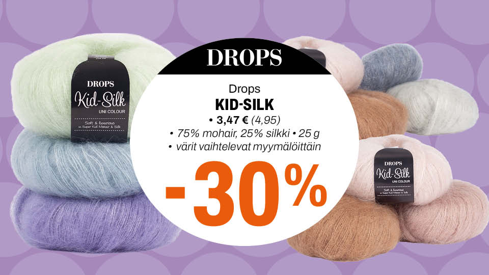 Drops Muskat ja Cotton merino -30%