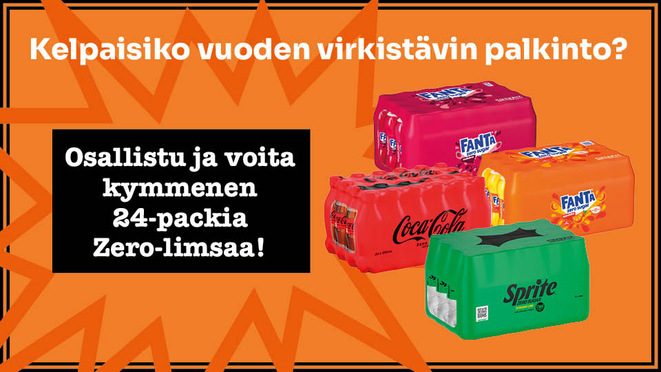 Osallistu ja voita kymmenen 24-packia