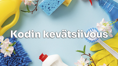 Kodin kevätsiivous