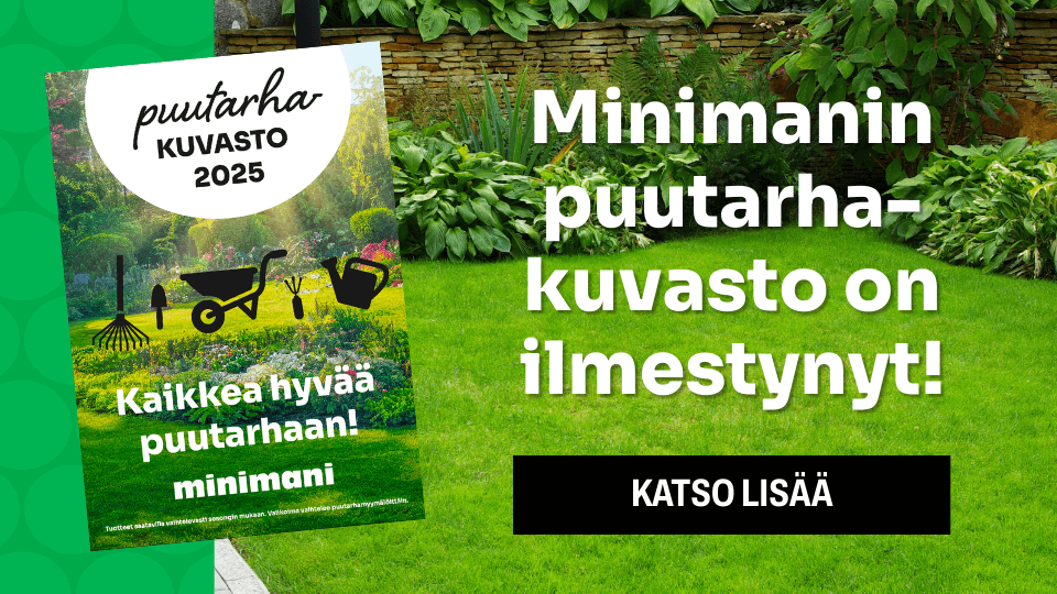 Minimanin uusi puutarhakuvasto!