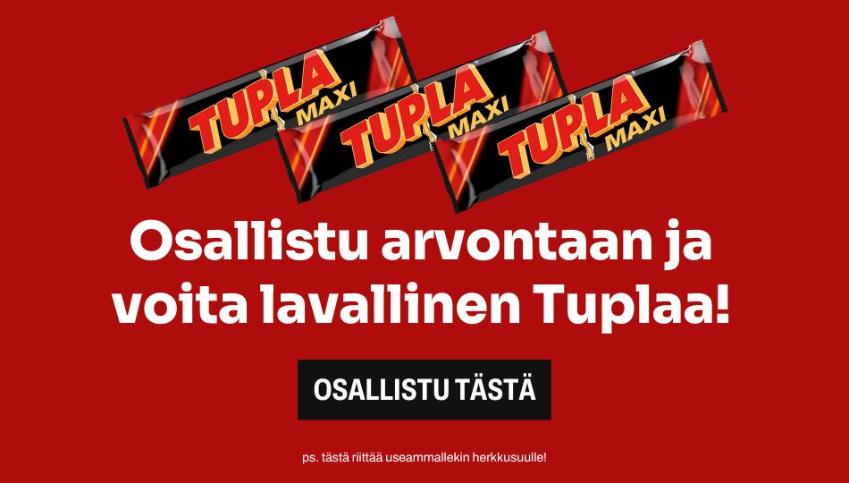 Osallistu arvontaan ja voita lavallinen tuplaa!
