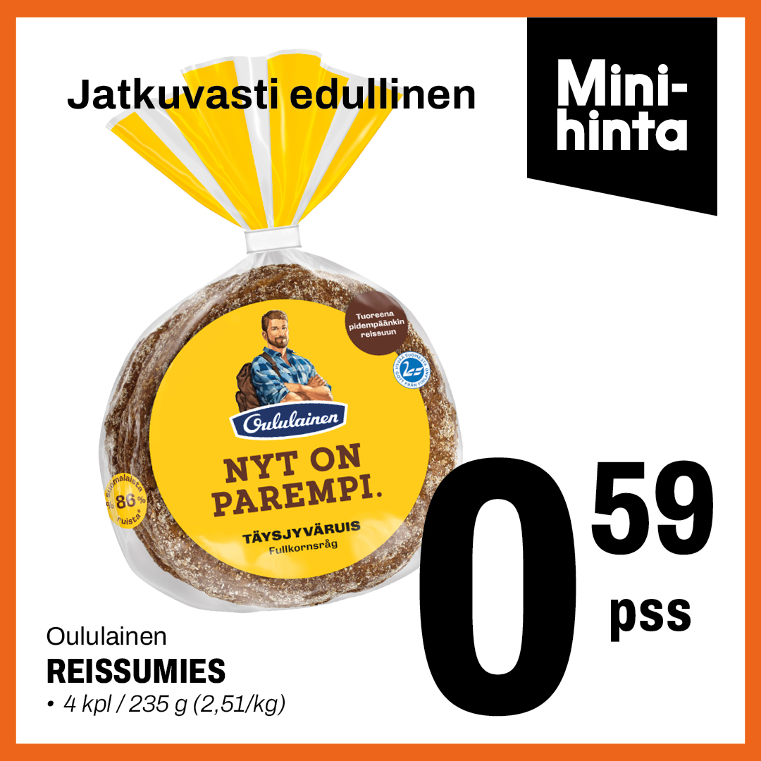 Jyväskylän, Kokkolan, Rovaniemen, Seinäjoen ja Vaasan Minimanin alkuviikon parhaat